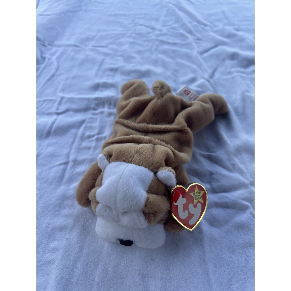 Ty Beanie Babies Wrinkles the Dog 1996